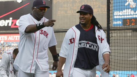 David Ortiz y Manny Ramírez fueron exaltados al Salón de la Fama de los Medias Rojas de Boston