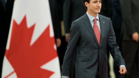 Canadian Prime Minister Justin Trudeau Visits China