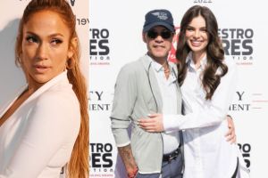 Marc Anthony y Nadia Ferreira confirman su compromiso y Jennifer Lopez "se cuela" en el anuncio
