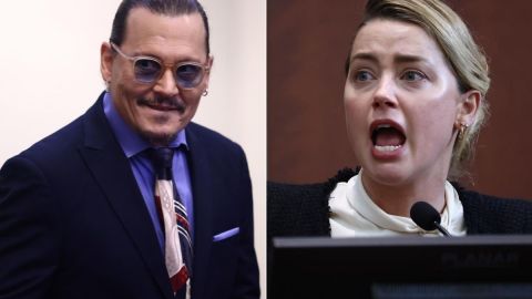 Amber Heard y Johnny Depp.