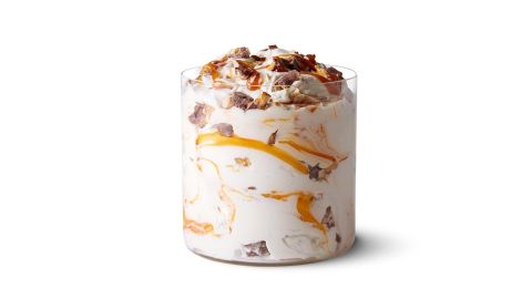 McFlurry pretzel y chocolate