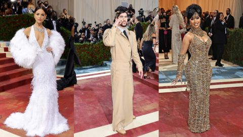 Eiza González, Bad Bunny y Cardi B en la Met Gala