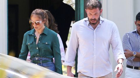 Jennifer López y Ben Affleck.