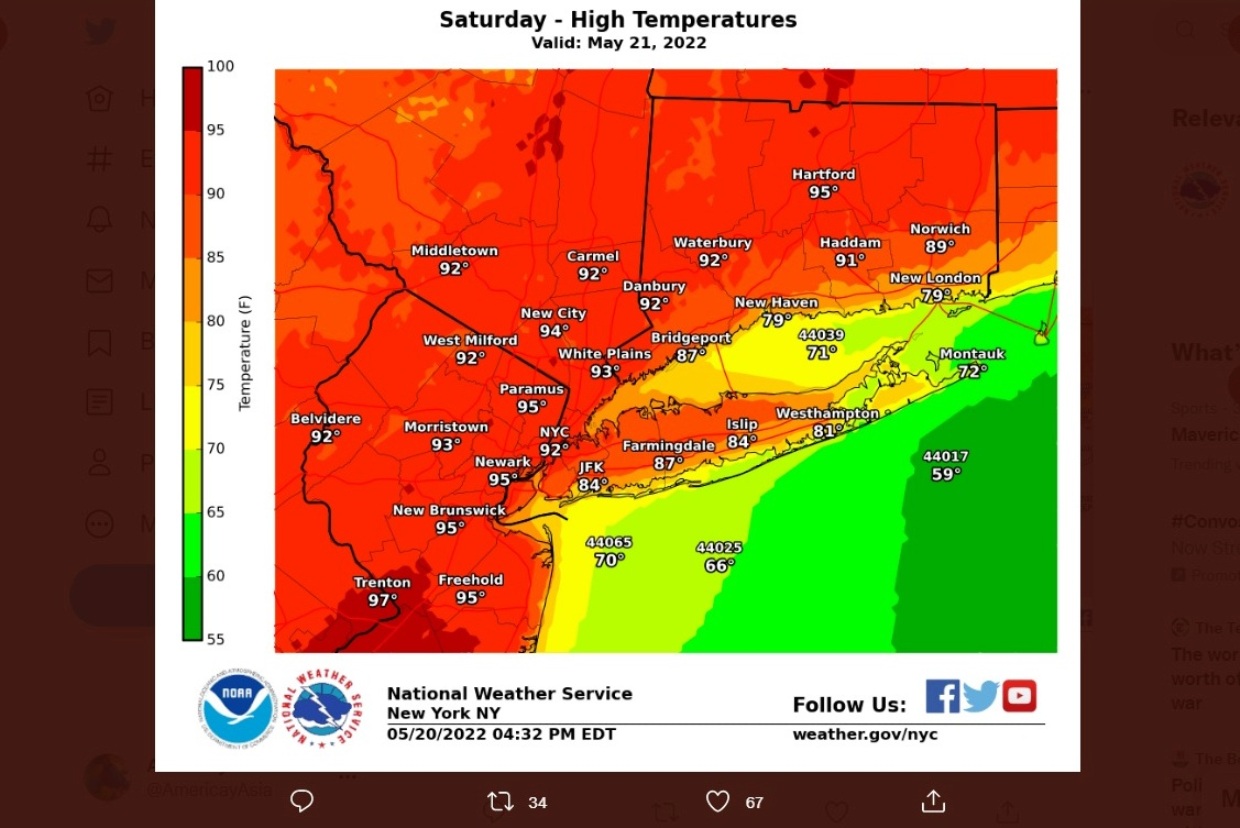 Se Adelantó El Verano: Calor Y Humedad Este Fin De Semana En Nueva York ...