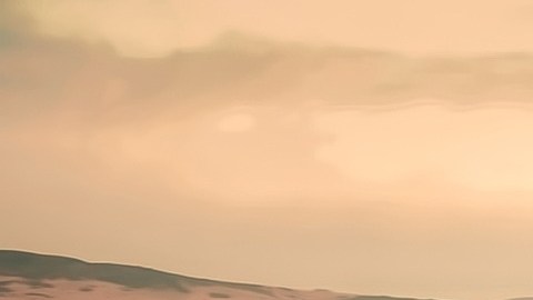 El aspecto del suelo llevó a los investigadores a describirlo como "el camino a la Atlántida".