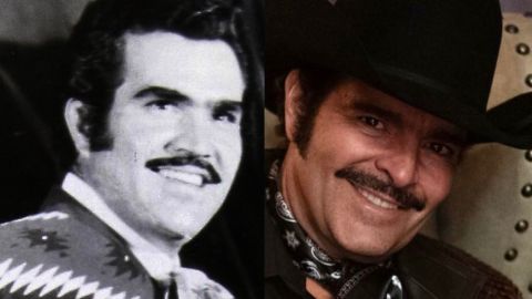Pablo Montero dándole vida a Vicente Fernández.