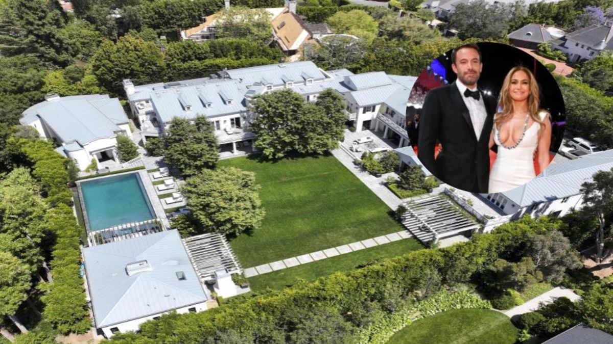¡La encontraron! Esta es la nueva mansión de Jennifer López y Ben Affleck en Beverly Hills