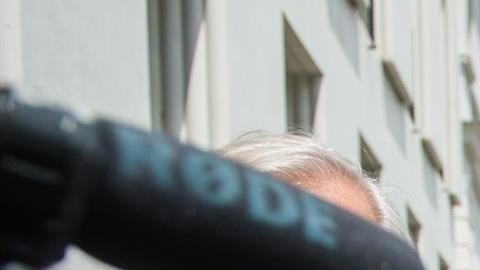 Joseph Blatter a su llegada ante tribunales.