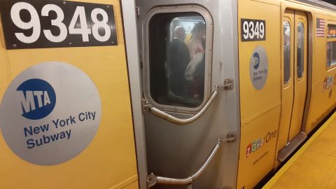 Vagones del Metro de Nueva York.