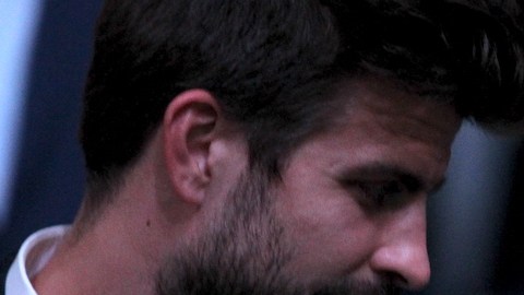 La cantante Shakira junto a Gerard Piqué.