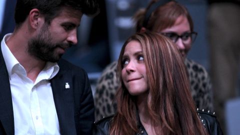 La cantante Shakira junto a Gerard Piqué.