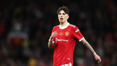 Manchester United afirma tener un plan especial para el argentino Alejandro Garnacho