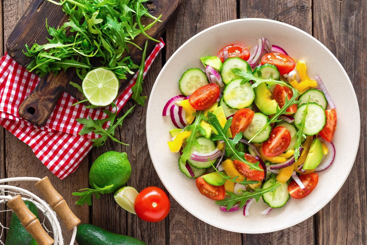 Ensalada con aguacate