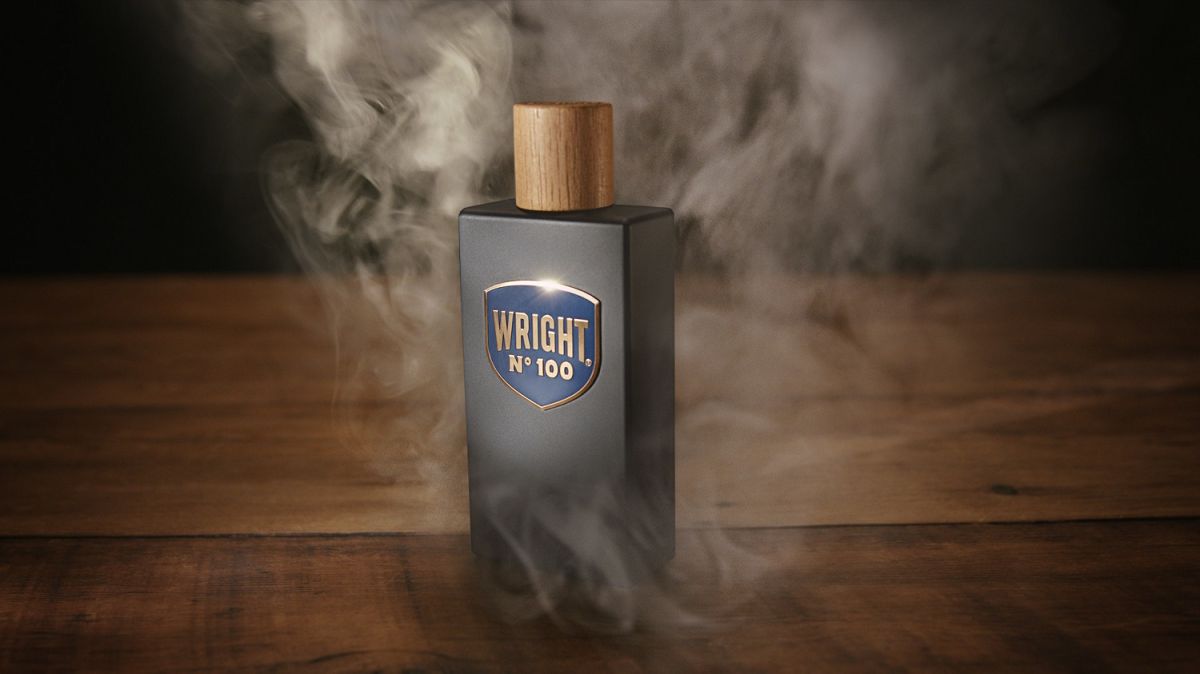 Wright Brand celebra sus 100 años con Wright N°100, una fragancia que con aroma a tocino.