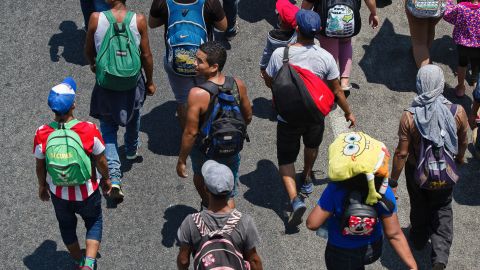 Caravana migrante México.