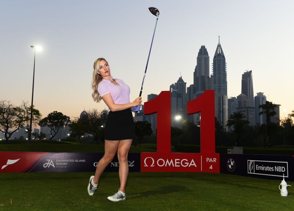 Una Belleza Golfista Paige Spiranac Fue Nombrada La ‘mujer Más Sexy