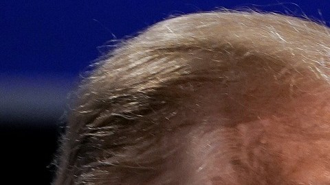 El expresidente Donald Trump y el presidente Joe Biden.