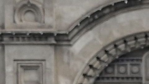 Un Sistema de defensa aéreo ruso TOR-M2 mostrado en la Plaza Roja en Moscú.