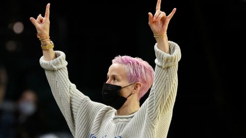 Megan Rapinoe es una de las más grandes voceras en temas sociales del deporte estadounidense.