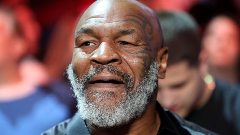 Mike Tyson disfrutó su visita al programa de Jimmy Kimmel.