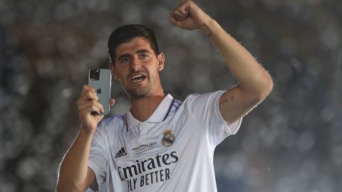 Ex novia de Thibaut Courtois bromeó sobre el compromiso del portero del Real Madrid