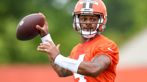 Deshaun Watson entrena por primera vez en junio de 2022 con Cleveland Browns desde que recibió señalamientos por acoso sexual en 2020.