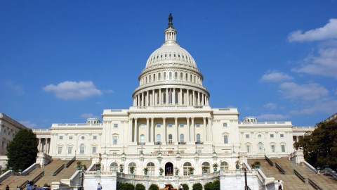 U.S. Capitol In Washington