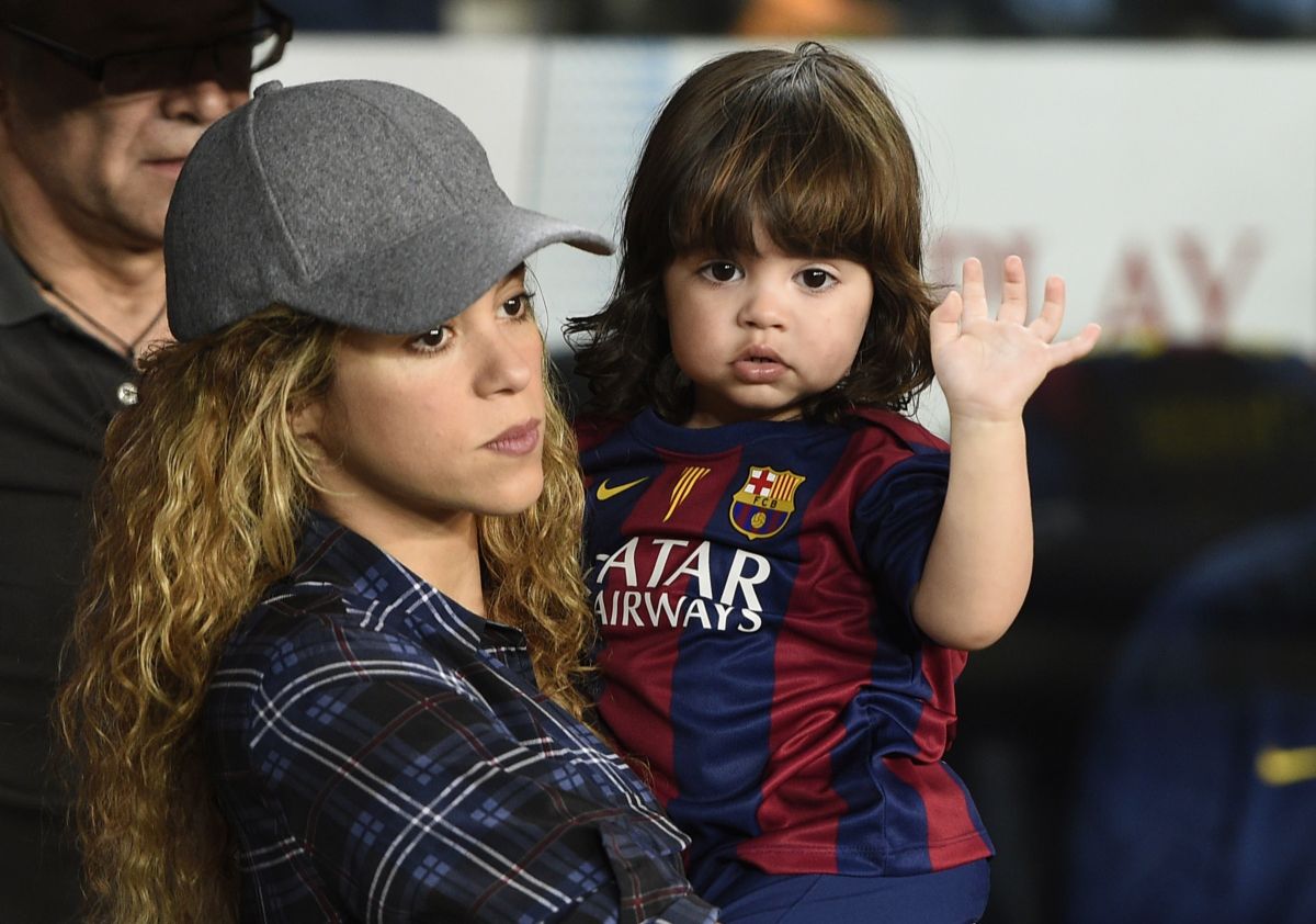 Shakira y Milan Piqué.