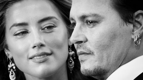 Amber Heard y Johnny Depp.