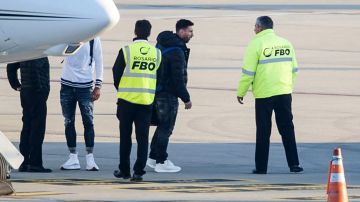 Leo Messi llegó a Argentina para iniciar sus vacaciones
