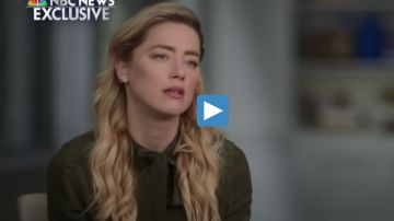 La primera entrevista televisiva de Amber Heard desde el juicio por difamación.