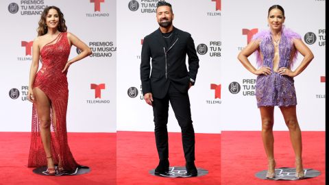 Carmen Villalobos, Jorge Bernal y Adamari López