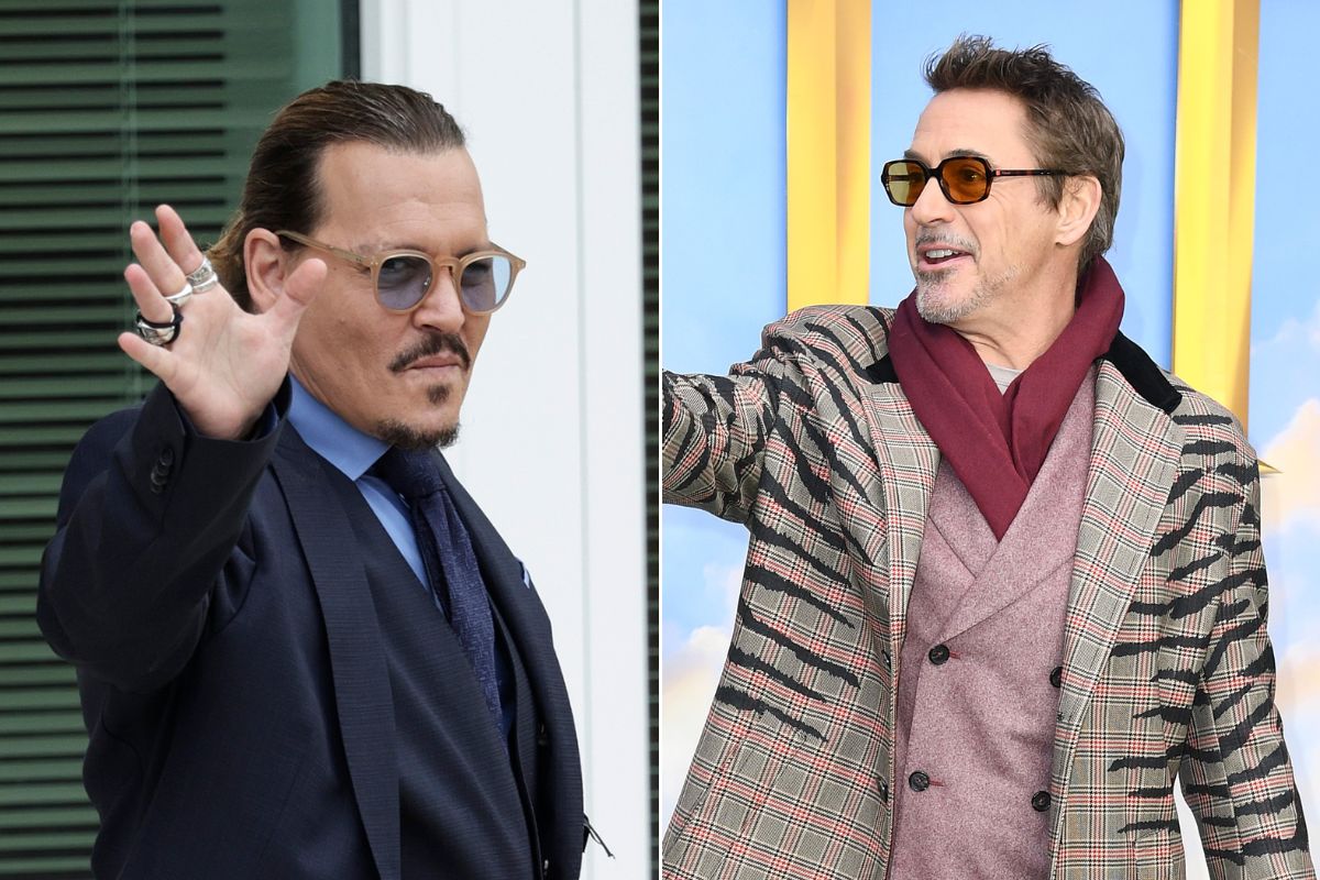 Johnny Depp y Robert Downey Jr.