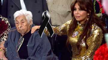 Fallece Eva Mange, abuela de Thalía y Laura Zapata, a los 104 años.