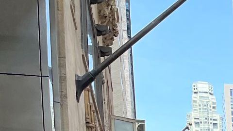 La marcha comenzó en el 40 West de la calle 57 y terminó en el 300 de Park Avenue frente a las oficinas de GoldenTree Asset Management.