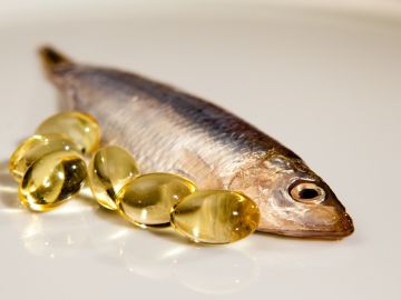 Pescado y suplemento de omega-3