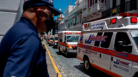 PUERTORICO-HEALTH-VIRUS-PROTEST