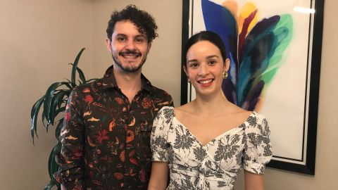 Catalina García y Santiago Prieto, los pilares de la banda colombiana Monsieur Periné, que inicia la semana próxima una nueva gira por Estados Unidos.