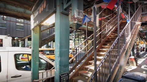 Estación Marcy Av, Williamsburg, NYC.