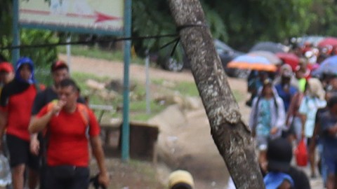 Durante el transcurso de 2023 al menos dos caravanas con 4,300 migrantes salieron a la frontera sur de Estados Unidos.