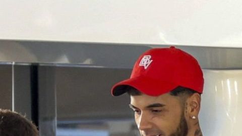 Anuel AA y Yailin en Ibiza.