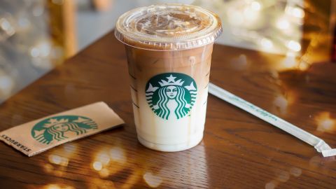 Café con leche Starbucks