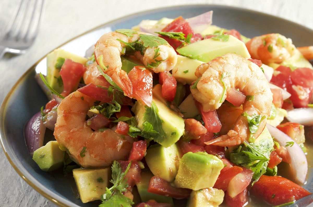 Ceviche de camarones