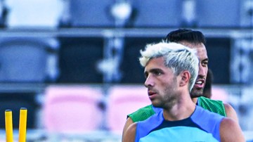 Entrenamiento del FC Barcelona en Miami