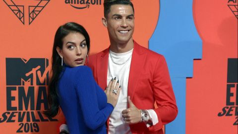 Cristiano Ronaldo y Georgina Rodríguez.