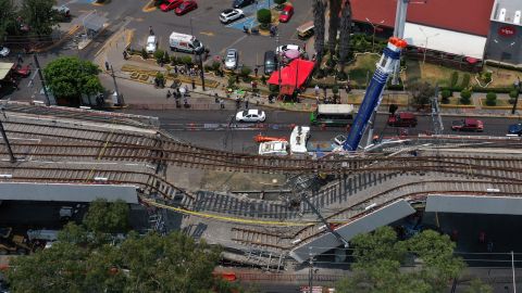 MEXICO-ACCIDENT-TRAIN-METRO