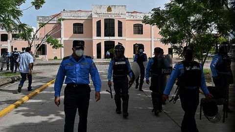 Honduras policía.