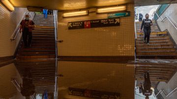 Huracan Ida Subway NYC