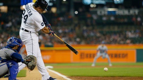 Miguel Cabrera continúa haciendo historia en las Grandes Ligas.