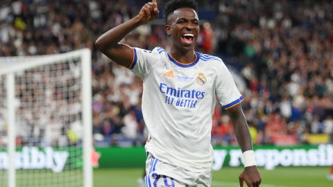 Vinicius Jr. rememoró la consecución de la decimocuarta Liga de Campeones del Real Madrid.